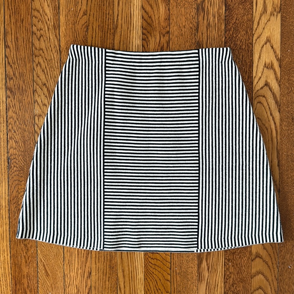 Striped a line theory skirt